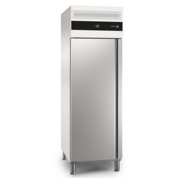 Réfrigérateur en acier inoxydable, 543 L, 0° / +8° | 65 x 84 x 204 cm