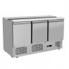 Saladette 3 doors with lid -2° / +8° C | 136.5 x 70 x 94 H cm