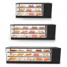 Refrigerated counter display case with two shelves, +2° / +6° C, depth 38 cm, LT line