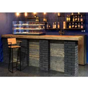 Bain-marie counter display with two shelves, depth 39.5 cm, LTB line