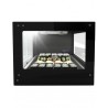 Refrigerated sushi display case with straight glass LS line