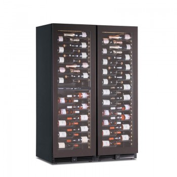 Cantinetta vini a tre zone 244 bottiglie | 121 x 69 x 180 H cm