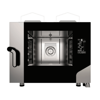Combined digital gas convection steam oven with 4 trays 60 x 40 cm