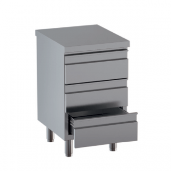 ARMOIRE EN ACIER INOXYDABLE SANS ÉTAGE