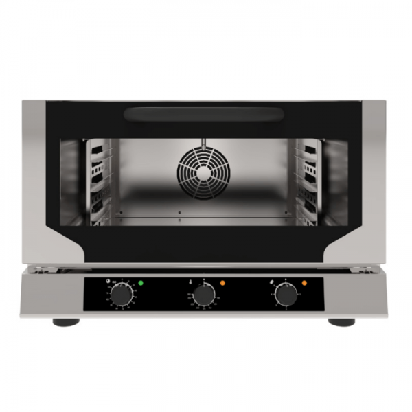 Forno elettrico ventilato a convezione con vapore 3 teglie GN 1/1
