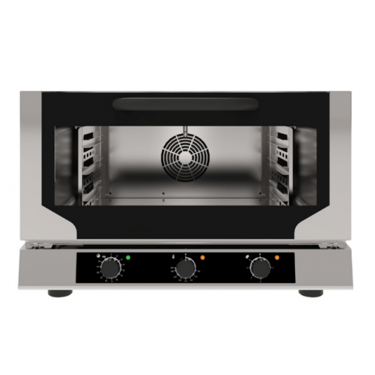 Four électrique à convection avec vapeur et 3 plaques GN 1/1