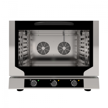 Forno elettrico ventilato a convezione con vapore 4 teglie 60x40 cm