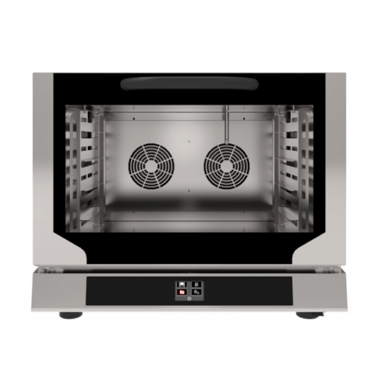 Electric Touch ventilated convection oven with steam 4 trays 60x40 cm