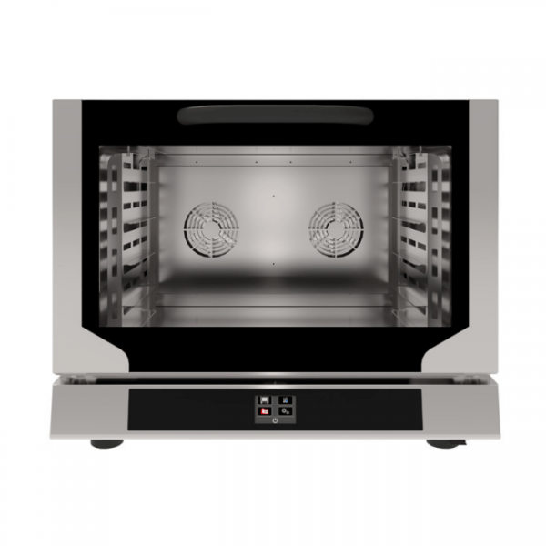 Electric Touch ventilated convection oven with indirect steam 4 trays 60x40 cm