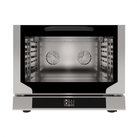 Forno elettrico Touch ventilato a convezione con vapore indiretto 4 teglie 60x40 cm