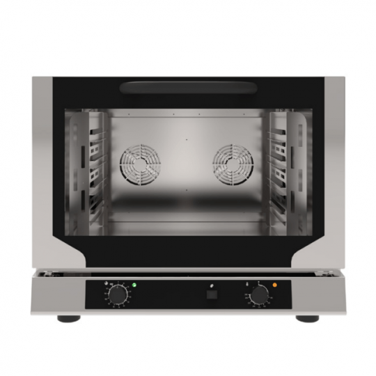 Four électrique à convection avec vapeur indirecte, 4 plaques GN 1/1