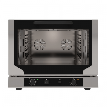 Electric ventilated convection oven with indirect steam and grill 4 GN 1/1 trays