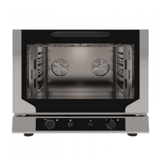 Four électrique à convection avec vapeur indirecte et gril, 4 plaques GN 1/1