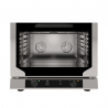 Electric ventilated convection oven with indirect steam and grill 4 60x40 cm trays