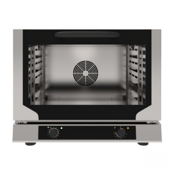 Electric ventilated convection oven with 4 60x40 cm trays