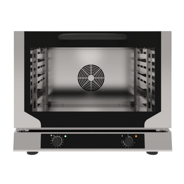 Electric ventilated convection oven with 4 60x40 cm trays