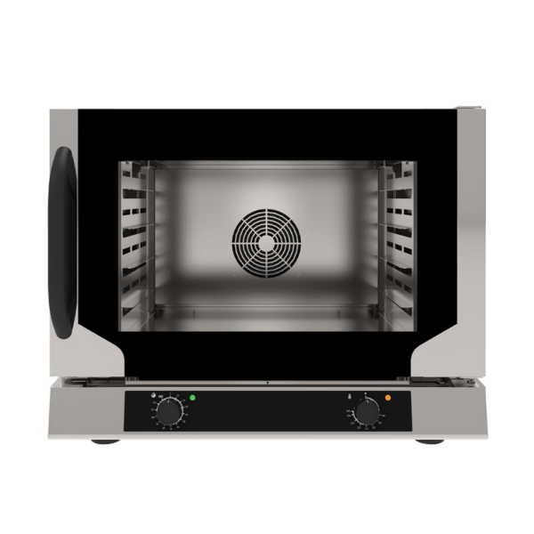 Electric ventilated convection oven, 4 60x40 cm trays, side opening