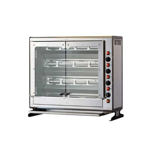 24 chicken rotisserie with 4 rods Elba series