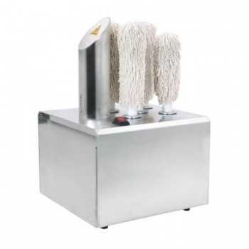 Séchoir à verre avec 5 brosses, 300 pièces/h