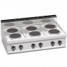 CUCINA ELETTRICA 6 PIASTRE TONDE TOP