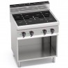 4 ZONE INDUCTION TOP ON CABINET