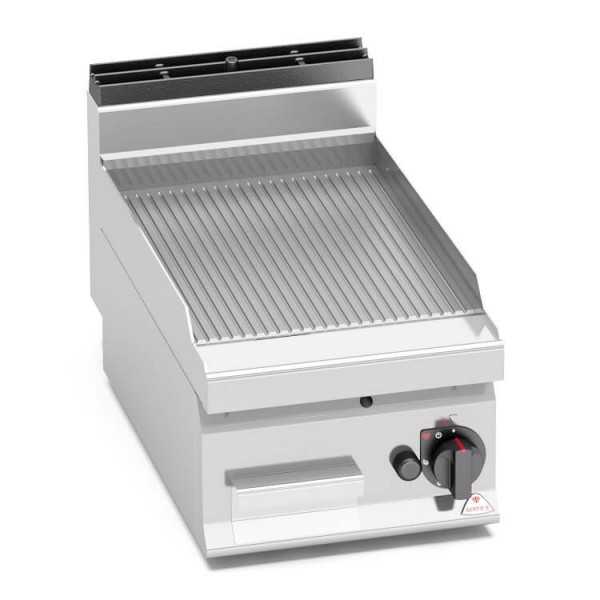 FRY TOP À GAZ RIGATO 40x70 - TOP