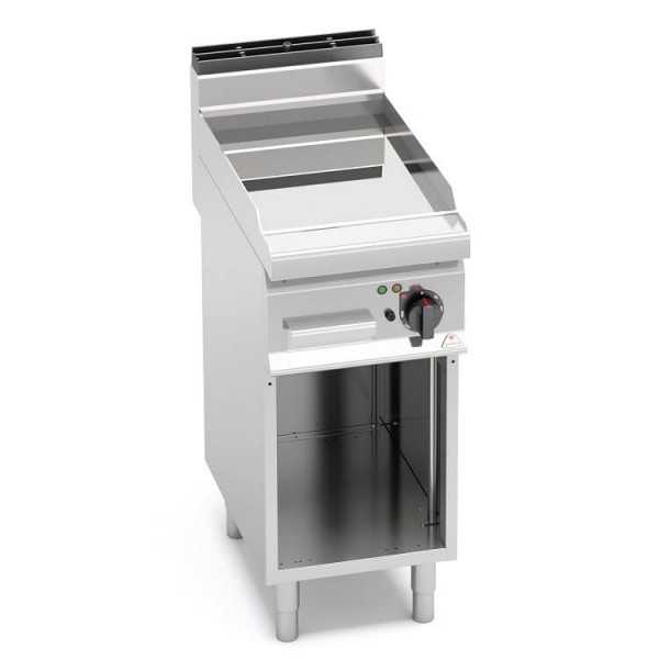 Smooth electric griddle in compound 40x70 - on compartment