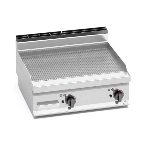ELECTRIC GROOVED GRIDDLE 80x70 - TOP