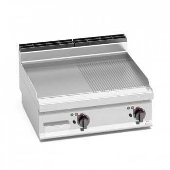 FRY TOP ELETTRICO MISTO 80x70 - TOP