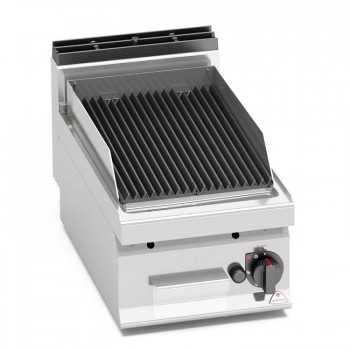 TOP GAS LAVA STONE GRILL WITH GRILL ADJUSTMENT - 40x70