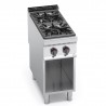CUCINA A GAS 2 FUOCHI SU VANO - SERIE 90