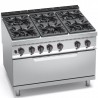 GAS COOKER WITH 6 BURNERS ON GAS OVEN - 90 SERIES