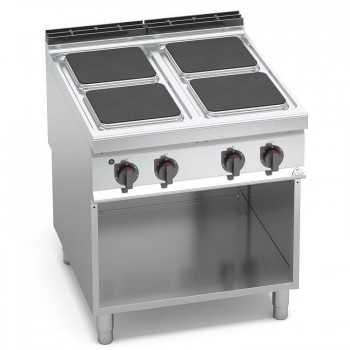 ELECTRIC COOKER 4 SQUARE PLATES ON CABINET - SERIES 90