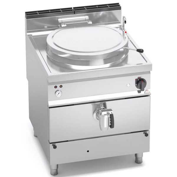 PENTOLA A GAS RISCALDAMENTO INDIRETTO - 100 LT