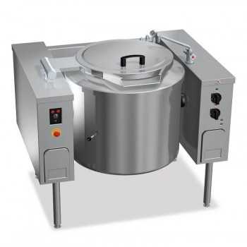 TILTING ELECTRIC POT WITH INDIRECT HEATING - 150 LT