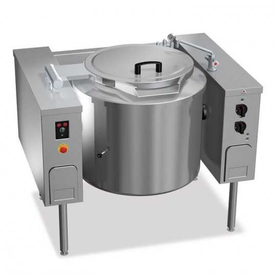 TILTING ELECTRIC POT WITH INDIRECT HEATING - 150 LT