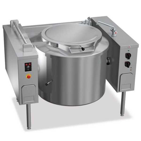 TILTING ELECTRIC POT WITH INDIRECT HEATING - 200 LT