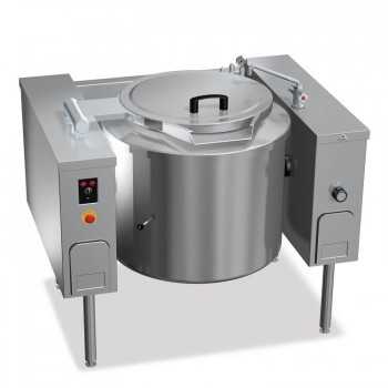 TILTING STEAM POT WITH INDIRECT HEATING - 150 LT