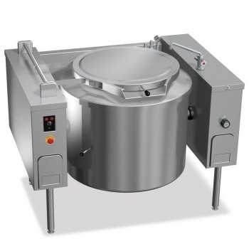 TILTING STEAM POT WITH INDIRECT HEATING - 200 LT