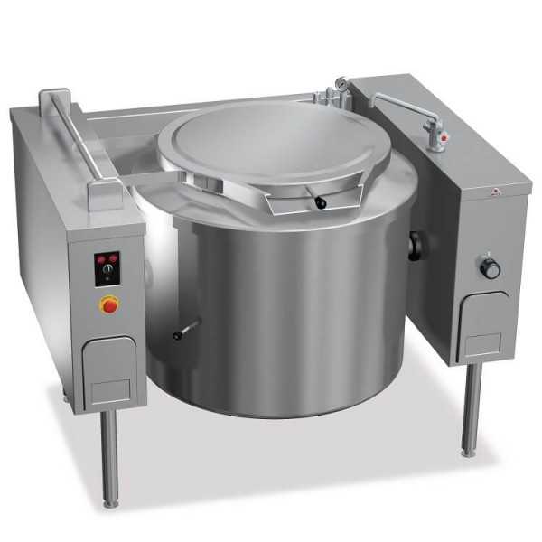 CUISEUR À VAPEUR BASCULANT À CHAUFFAGE INDIRECT - 200 LT