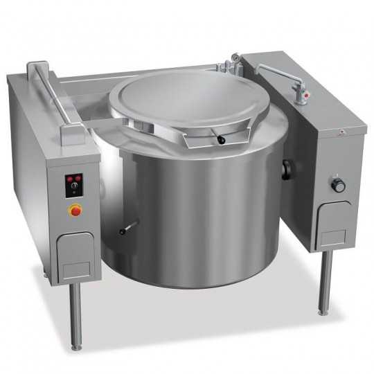 CUISEUR À VAPEUR BASCULANT À CHAUFFAGE INDIRECT - 200 LT