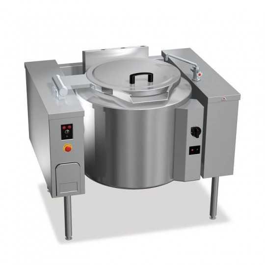 TILTING GAS POT WITH DIRECT HEATING - 100 LT