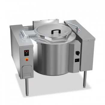 TILTING GAS POT WITH DIRECT HEATING - 150 LT