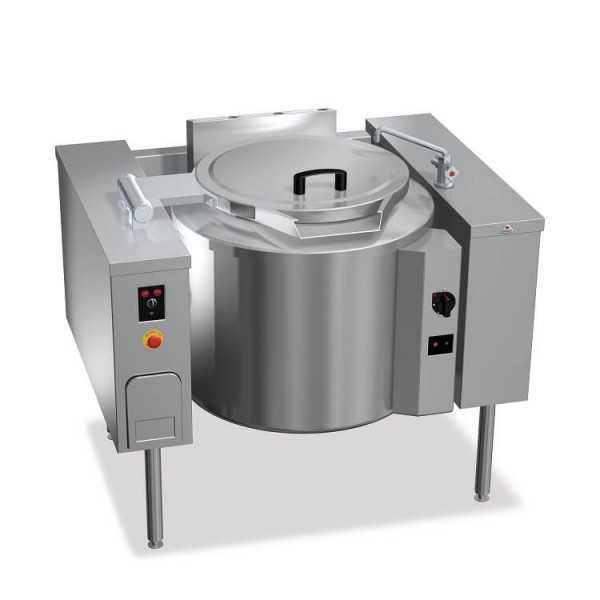 TILTING GAS POT WITH DIRECT HEATING - 150 LT