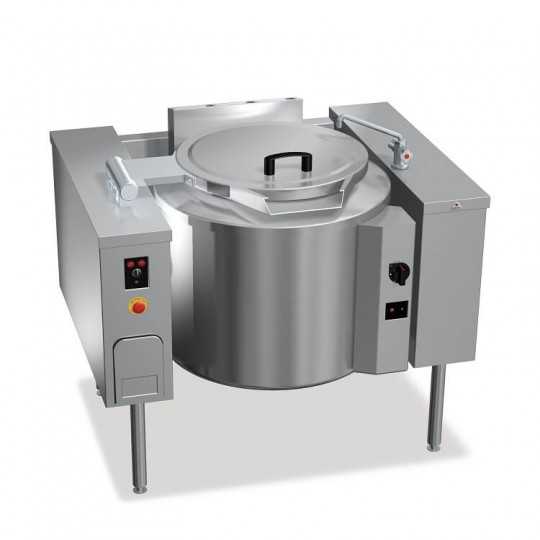 TILTING GAS POT WITH DIRECT HEATING - 150 LT