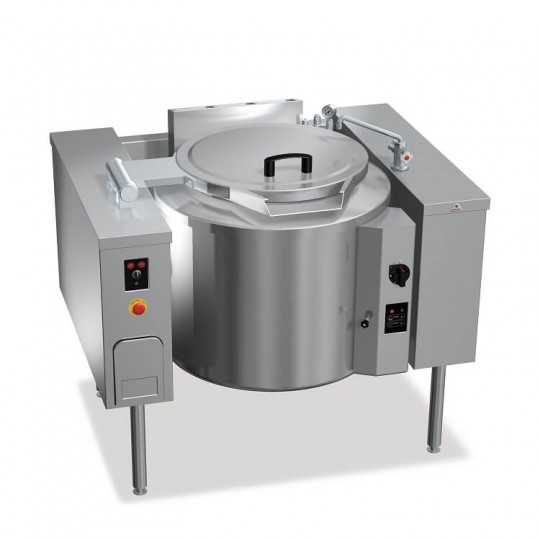TILTING GAS POT WITH INDIRECT HEATING - 100 LT
