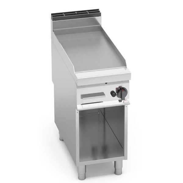 FRY TOP A GAS LISCIO SU VANO - 40x90