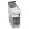 Smooth compound gas griddle on cabinet - 40x90