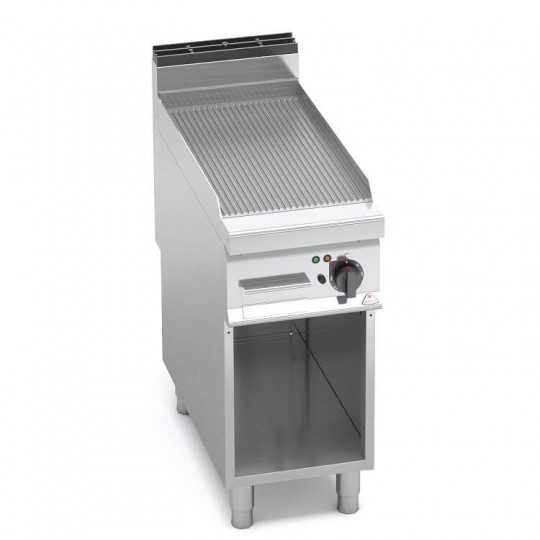 PLAQUE DE CUISSON ÉLECTRIQUE FRY TOP AVEC PLACARD - 40x90