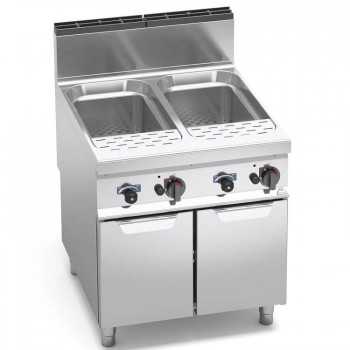 CUISEUR À PÂTES À GAZ - 40+40 LITRES